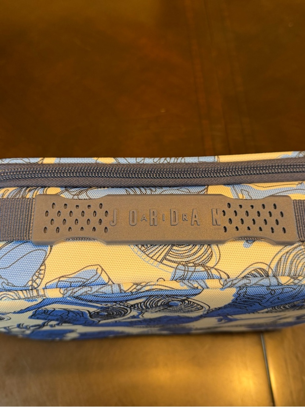 New Nike Air Jordan Insulated Lunch Box Blue White - Picture 8 of 12